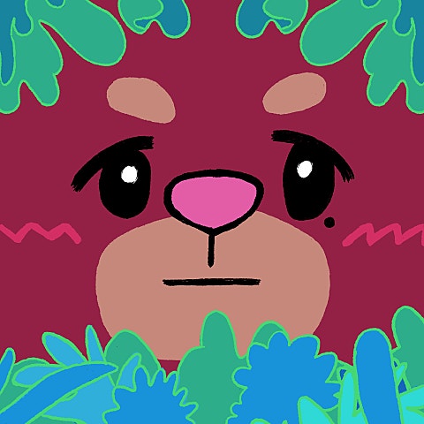 과나 사람이 되기 싫은 곰 자켓