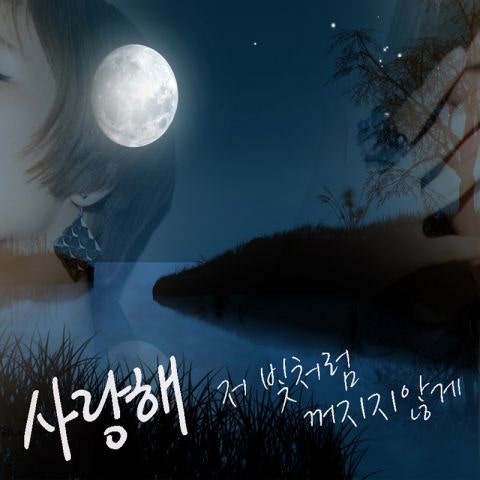 태사비애 사랑해 저 빛처럼 꺼지지 않게(With 드... 자켓