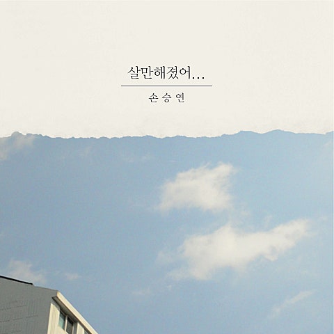 손승연 살 만해졌어... 자켓