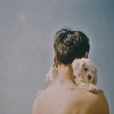 문문 앙고라 자켓