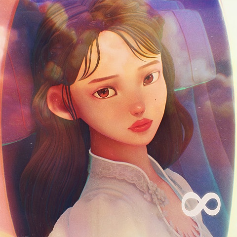 아이유 에잇(Prod. & Feat. Suga Of BTS) 앨범 자켓