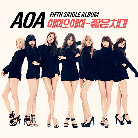 AOA 짧은 치마(Miniskirt) 자켓