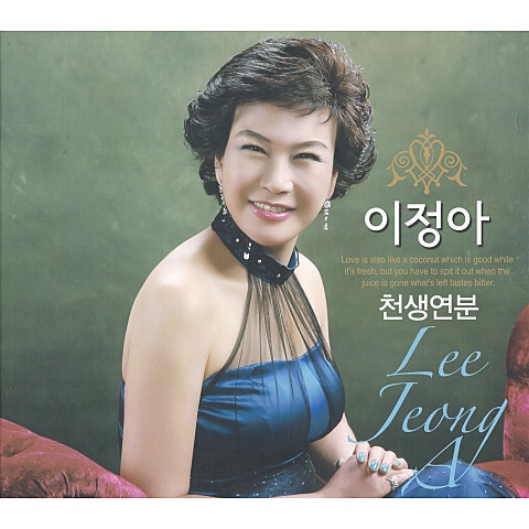 이정아 천생연분 자켓