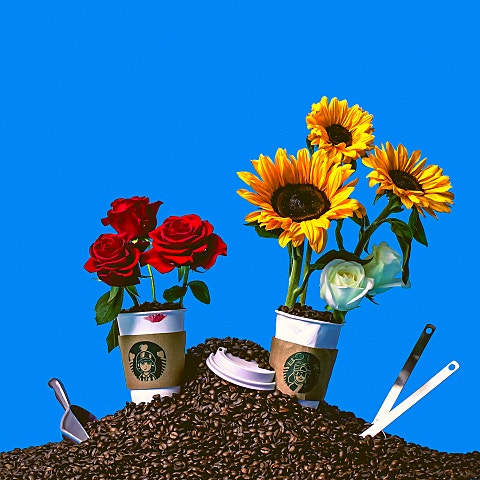 BIG Naughty(서동현) 커피 가게 아가씨(Feat. 원슈타인)(Prod. Peejay) 자켓