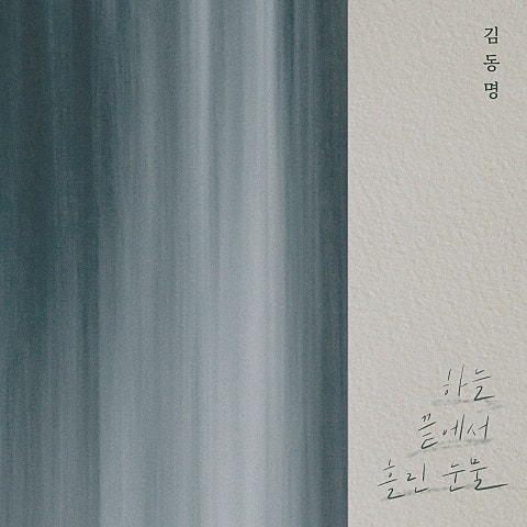 김동명 하늘 끝에서 흘린 눈물 자켓