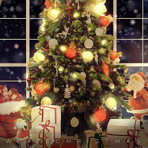 흰 눈이 내려와