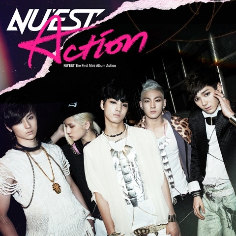 뉴이스트 Action 앨범 자켓