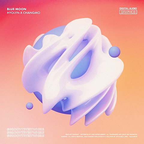 효린,창모 Blue Moon (Prod. Groovy Room) 자켓