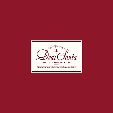 소녀시대-태티서 Dear Santa 자켓