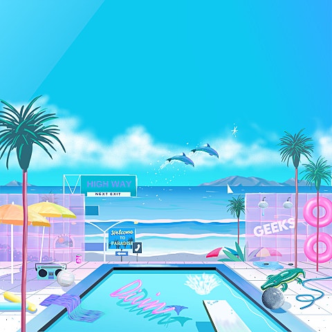 긱스(Geeks) Divin' 자켓