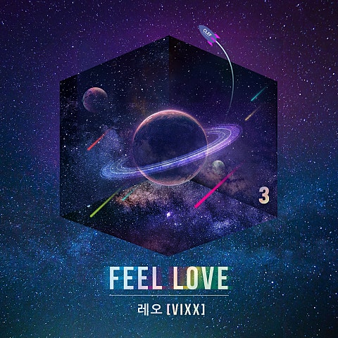 레오(VIXX) FEEL LOVE 자켓