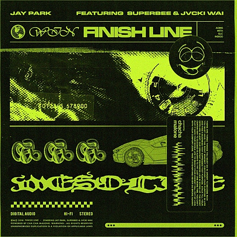 박재범 Finish Line (Feat.수퍼비,Jvcki Wai) 자켓
