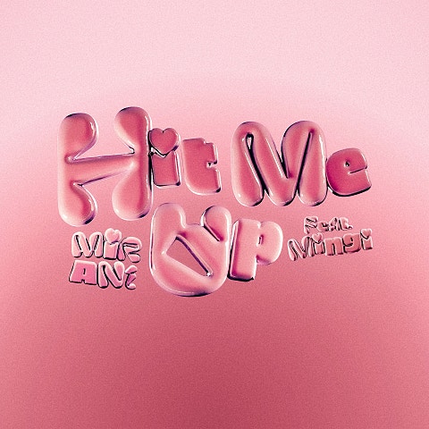 미란이 Hit Me Up (Feat.민기(ATEEZ)) 자켓