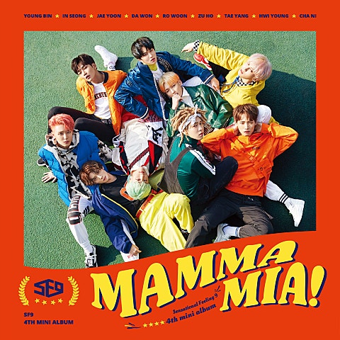 SF9 MAMMA MIA 자켓