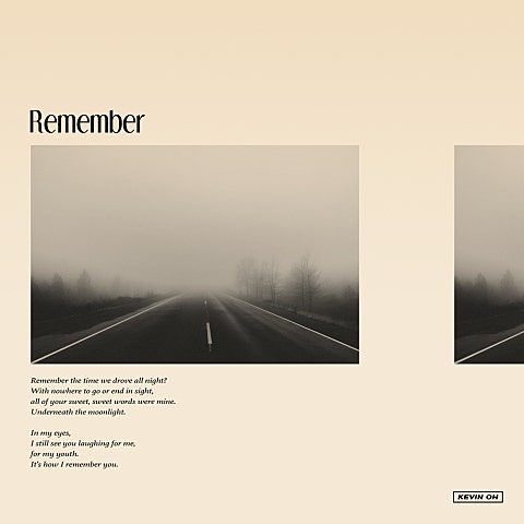 케빈오 Remember 자켓