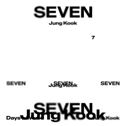 정국 Seven(Feat.Latto) -Clean Ver. 자켓