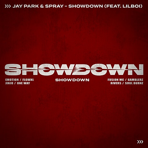 박재범,Spray SHOWDOWN (Feat.릴보이) 자켓