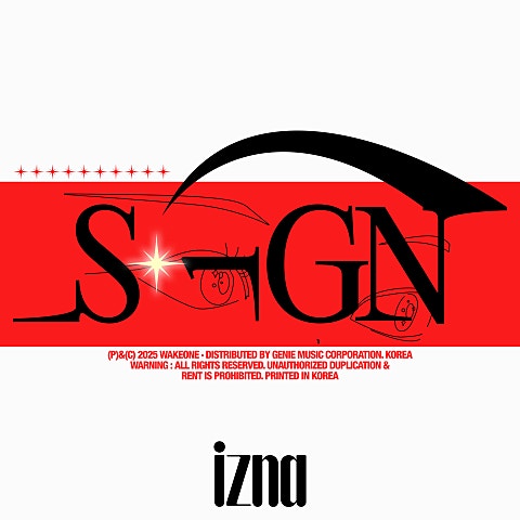 izna(이즈나) SIGN 자켓