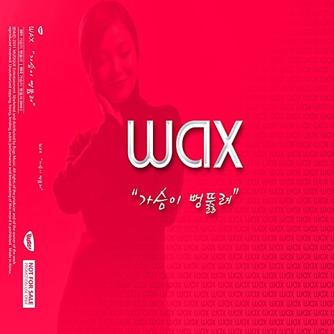 WAX 가슴이 뻥 뚫려 자켓