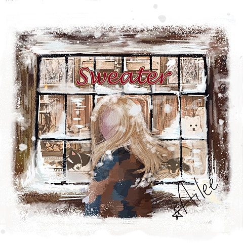 에일리 Sweater (스웨터) 자켓