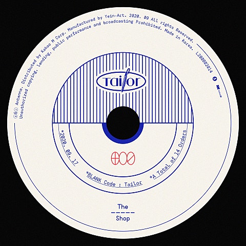 The BLANK Shop We are all Muse (Feat.백예린) 자켓