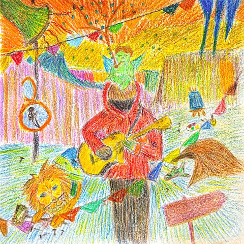 알라리깡숑 날아가자 자켓