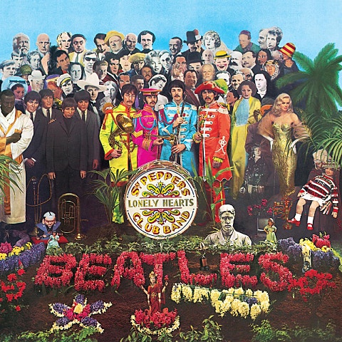 Beatles A Day In The Life 앨범 자켓