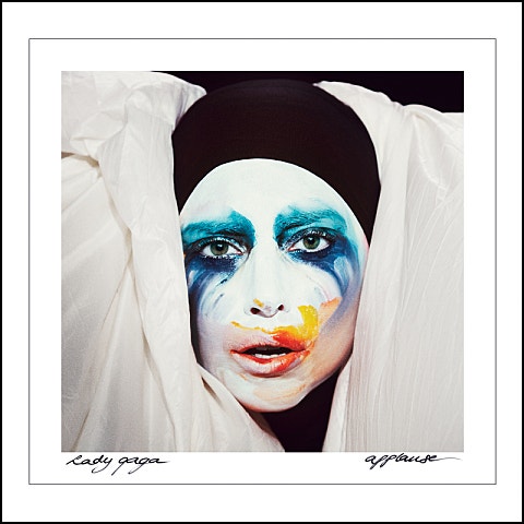 Lady Gaga Applause 앨범 자켓