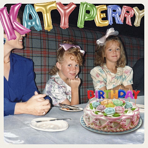 Katy Perry Birthday 앨범 자켓
