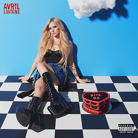 Avril Lavigne Bite Me 앨범 자켓