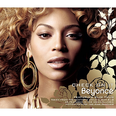 Beyonce Check On It 자켓