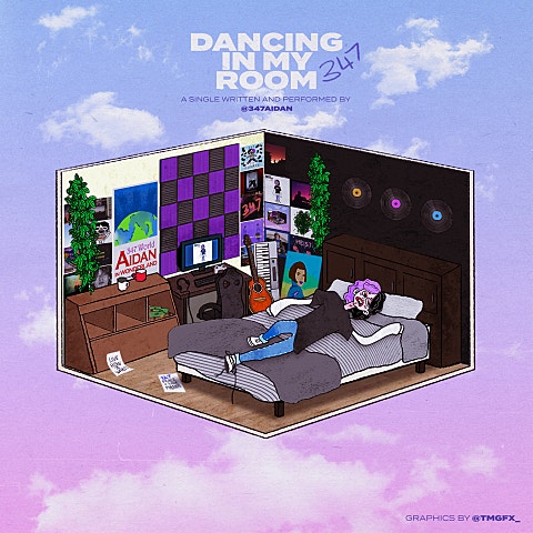 347aidan Dancing in My Room 앨범 자켓