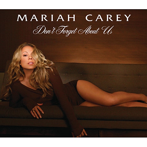 Mariah Carey Don't Forget About Us 앨범 자켓