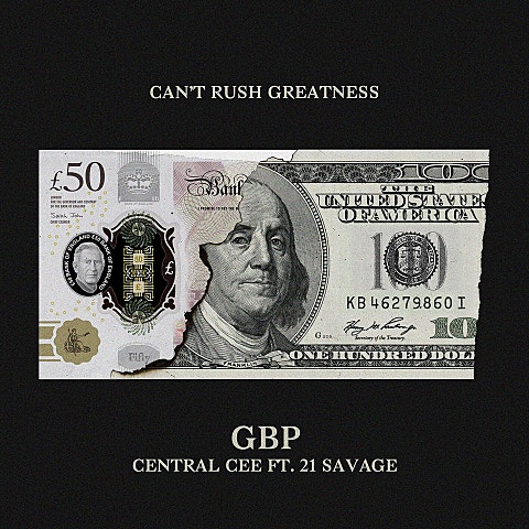 Central Cee,21.. GBP 앨범 자켓