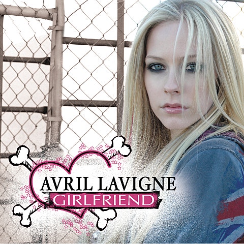 Avril Lavigne Girlfriend 앨범 자켓