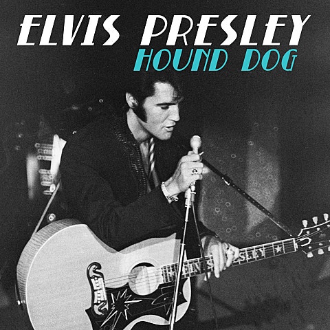 Elvis Presley Hound Dog 앨범 자켓