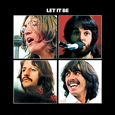 Beatles Let It Be 자켓