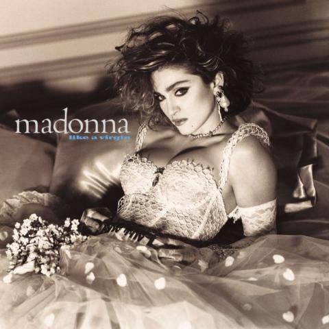 Madonna Like A Virgin 앨범 자켓