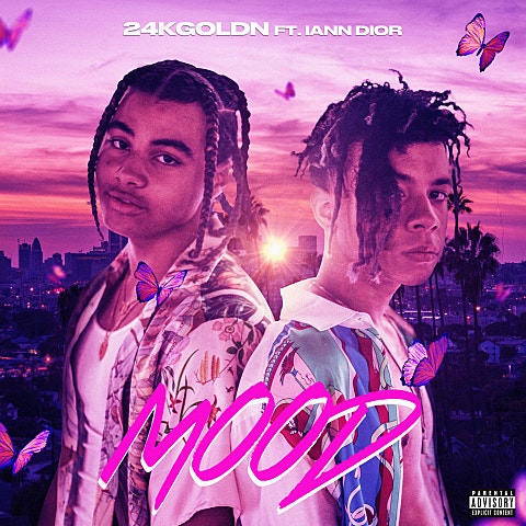 24KGoldn Mood (Feat.Iann Dior) 앨범 자켓