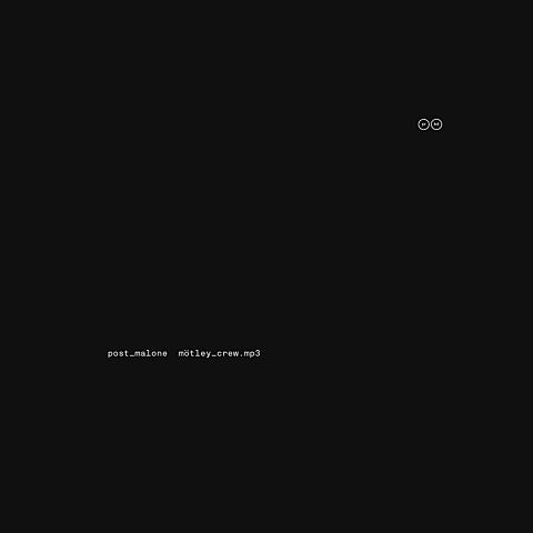 Post Malone Motley Crew 자켓