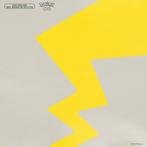 Post Malone Only Wanna Be With You (Pokemon 25 Version) 자켓