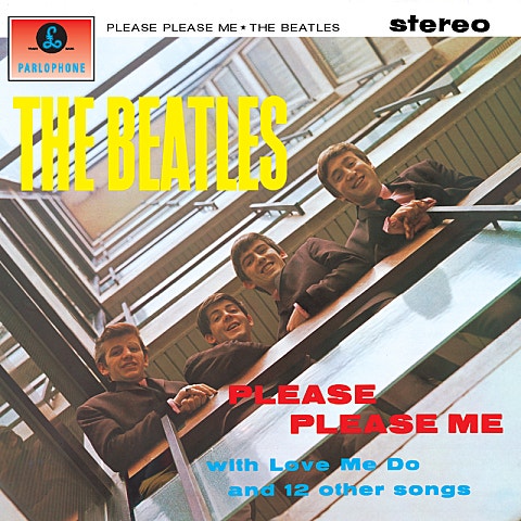 Beatles Please Please Me 앨범 자켓