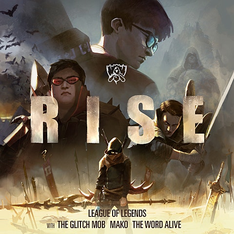 League Of Legends RISE(Feat.The Glitch Mob,Mako .. 앨범 자켓