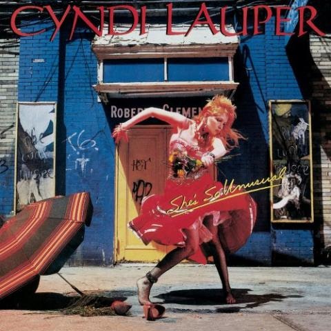 Cyndi Lauper She Bop 자켓