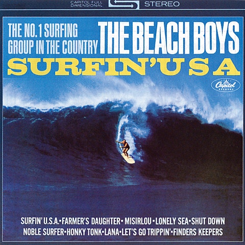 Beach Boys Surfin' U.S.A 앨범 자켓