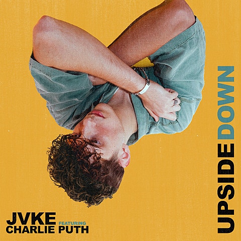 JVKE Upside Down (Feat.Charlie Puth) 앨범 자켓