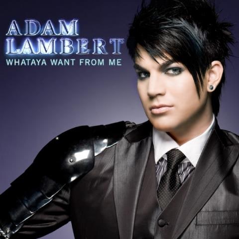 Adam Lambert Whataya Want From Me 앨범 자켓