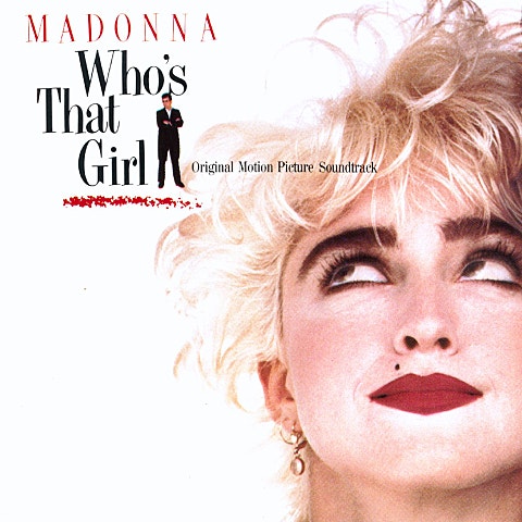 Madonna Who's That Girl 자켓