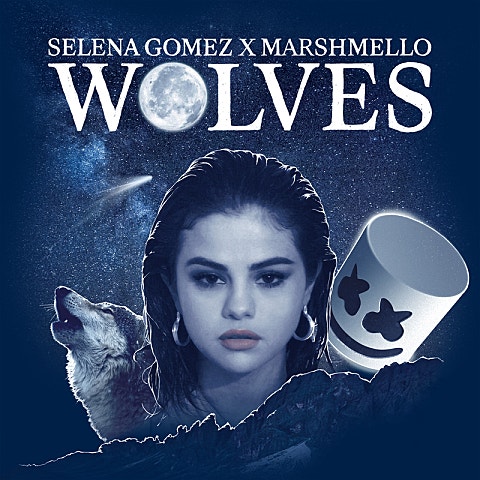 Selena Gomez,Marshmello Wolves 앨범 자켓