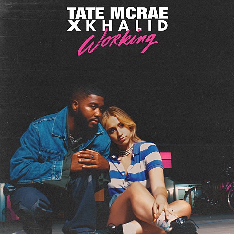 Tate McRae,K.. working 앨범 자켓